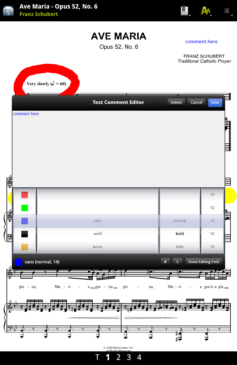 Musicnotes App on the Amazon Appstore