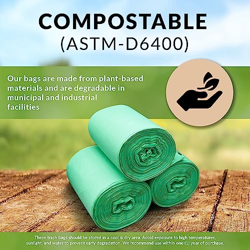 Image of Reli. Compost Bags 3 Gallon (150 Count) | ASTM D6400 Certified