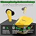 True Wireless Earbuds with Microphones, PXN S2 In-Ear Headphones, Sound Stereo Earbuds, Low-latency Gaming Earphones Built-in Dual Microphone, Includes Compact Charging Case & 3 Pairs Ear Tips -Yellow