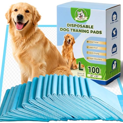 Image of DEEP DEAR Puppy Pads for Dogs , Large 30x28 in ,100 Count