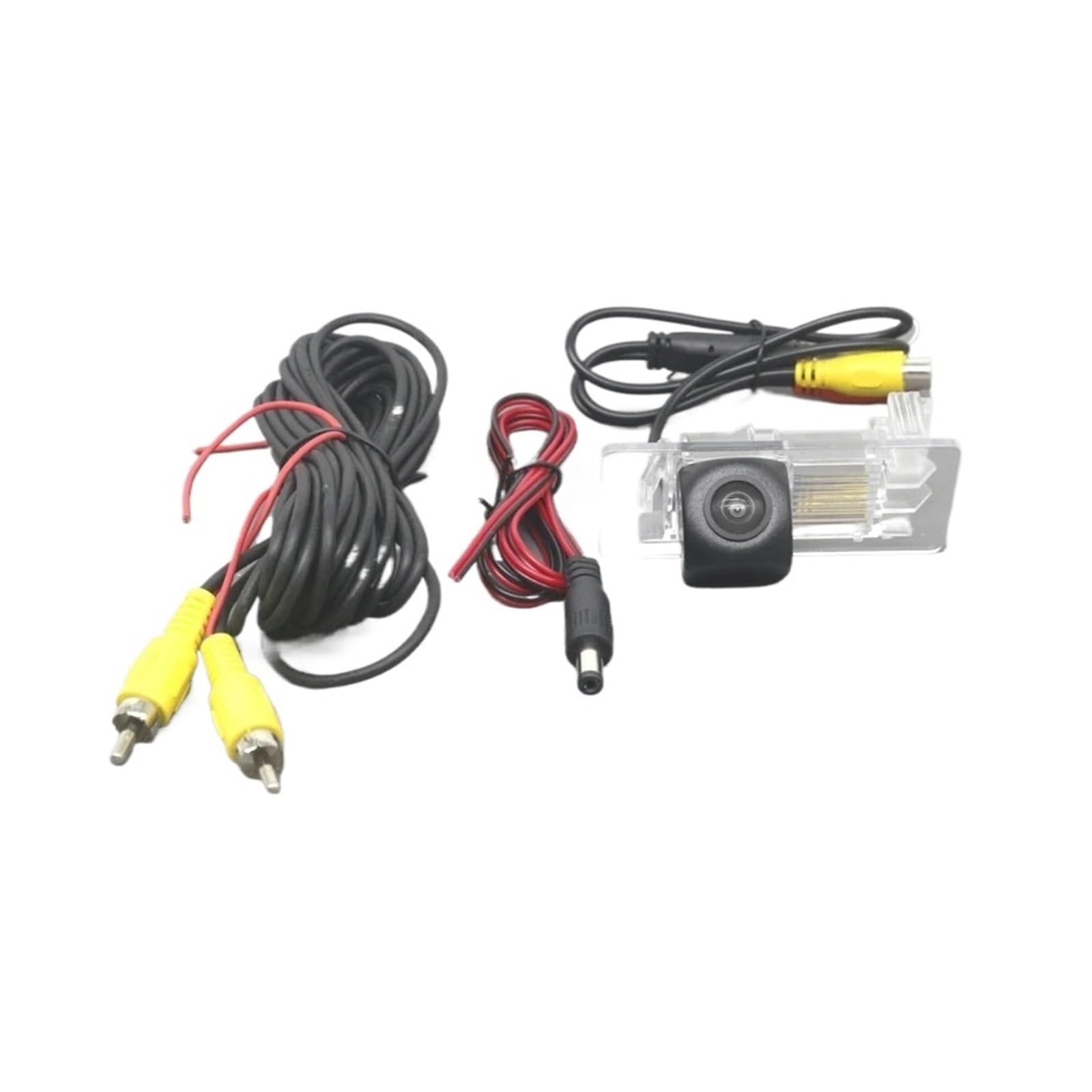 Kamera tylna CCD HD samochód widok z tyłu noc pasuje do kamery cofania Vision pasuje do SEAT Alhambra 2010 2011 2012 2013 2014 (dynamiczna trajektoria, prostownik aparatu) (prostownik aparatu/linijka