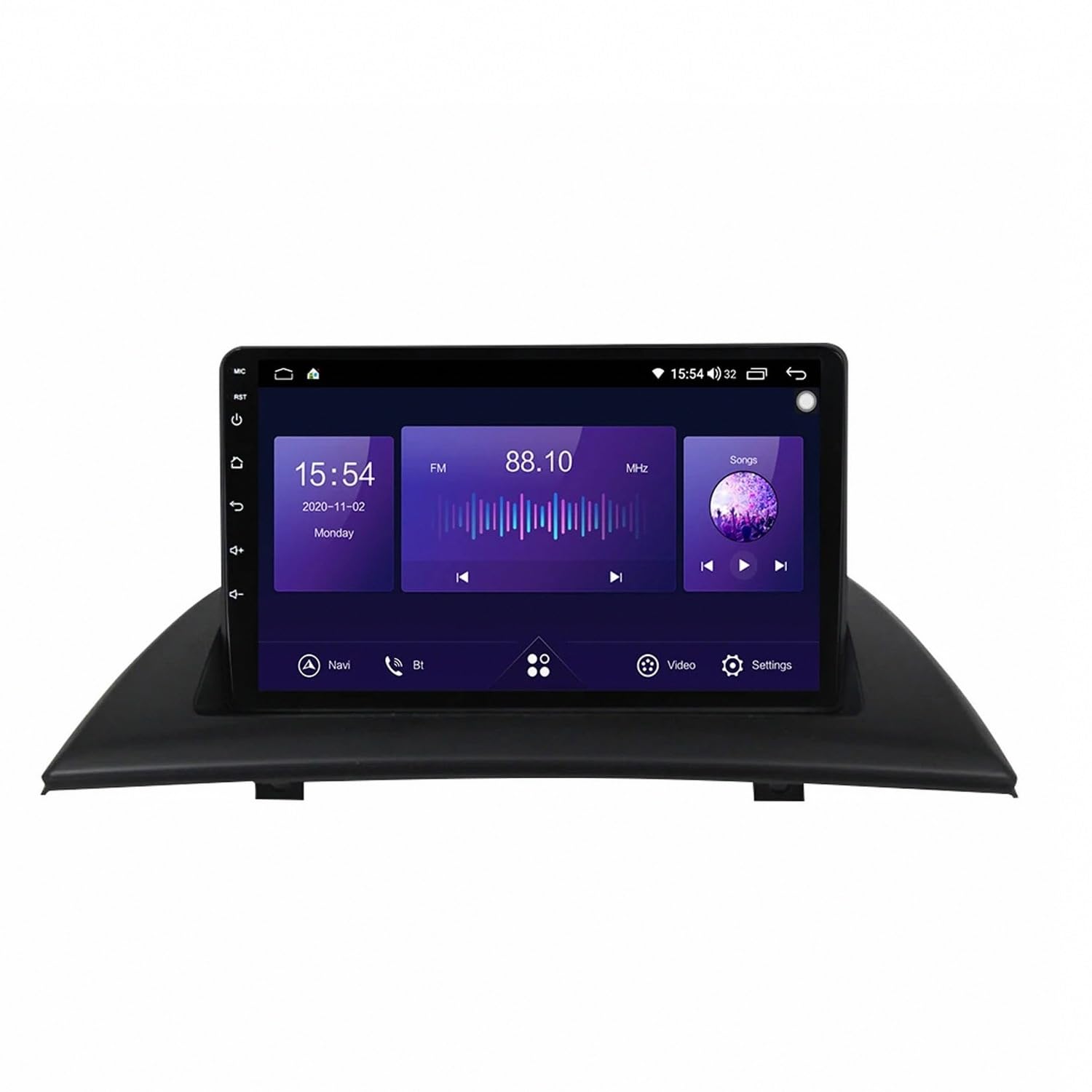Car Stereo Carplay Radio de Coche para BMW X3 E83 2004-2012 Soporta Bluetooth, Control Volante, USB, WiFi, 4G, Mirror-Link, GPS Navegador/Radio FM, 4 Nuclear 1G+32G