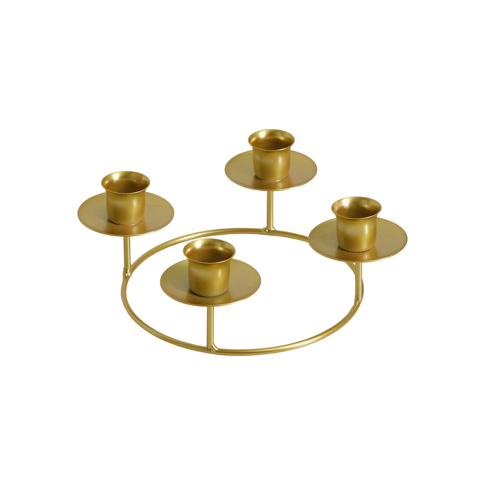 Tsophreniq Cast Iron Metal Candelabra Candlestick Holder Decorative Stand Taper Holder for Wedding Party Home Decors Table Candelabra Centerpieces