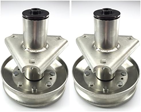 Flip Manufacturing AM128048 Replacement Spindles Two Pack Fits John Deere LT Series