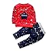 Produktbild OSYARD Baby Jungen Bekleidungssets, Neugeborenes Säugling Baby Jungen Star Drucken Tops T-Shirts + Pants Outfits Baggyjeans Pullover & Strickjacken Sweatshirts Oberteile Hosen Babykleidung Satz