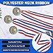 ZETEAKER Gold Medals for Awards Winner Bulk with Neck Ribbons, 18/30PCS 1st Place Award Medal, for Award for Sports, Competitions, Party, Spelling Bees, Olympic Style