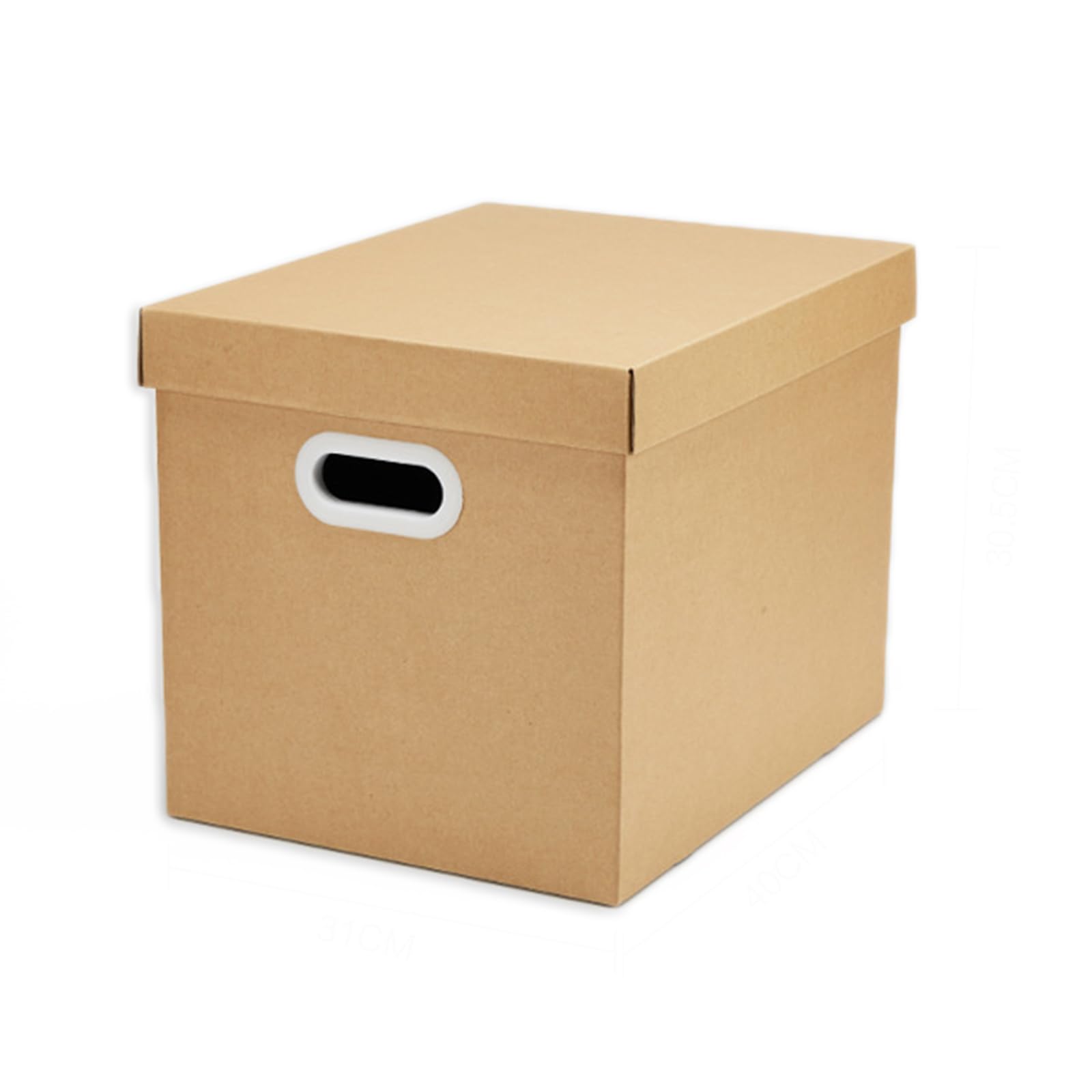 ANTOLE Storage Boxes with Lids,Storage Organizing Bins for Kitchen Storage,Premium Storage Box for Shelves Cupboard Organizer,Office,School & Home,N4/40 * 31 * 30.5cm