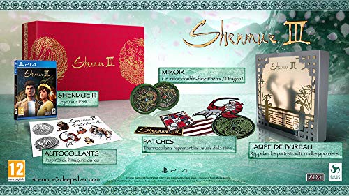 Shenmue III Collector Edition boîte physique premium avec miroir du Phénix