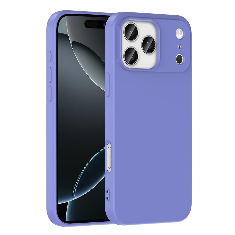 Zore Apple ile uyumlu iPhone 17 Pro Max Kılıf Zore Mara Lansman Kapak Lila
