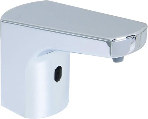 Miniatura 1 de Speakman SFS-8000 Classic Hand Battery o AC Powered Dispensador automático de jabón, botella de recarga líquida de 67.6 fl oz, cromo pulido