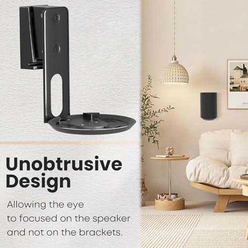 Support mural pour Sonos Era 100 PUTORSEN inclinable et orientable noir - 5