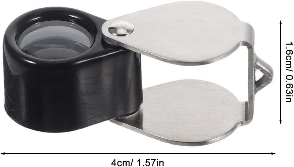 14x Foldable Jewelry Loupe for Jewelers and Boys and Girls, Pocket Size