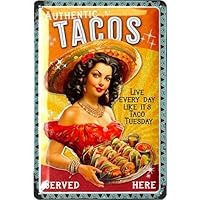 Retro Blechschild Eiscreme - Vintage Küchendeko 20x30cm US Diner Style