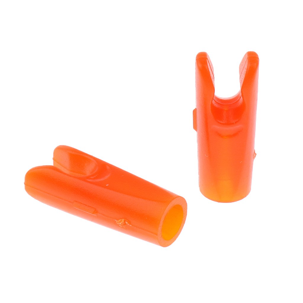 MagiDeal 10pcs Encoches Fleches Tir à Accessoire de Sport en Plastique