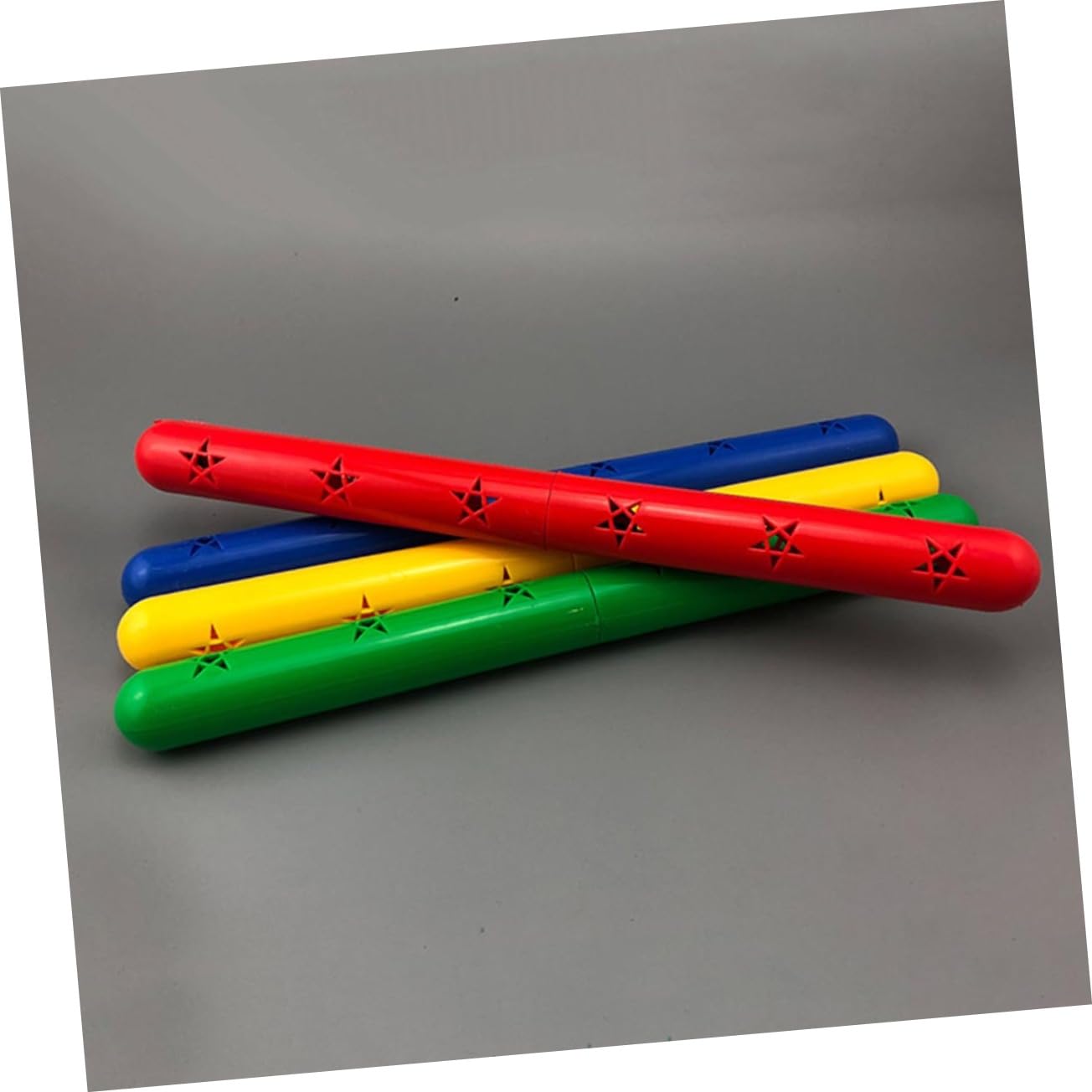 GANAZONO 3 Pièces Bâton De Gymnastique pour Relais Course Baguette De Compétition Légère Et Portable Facile à Transmettre