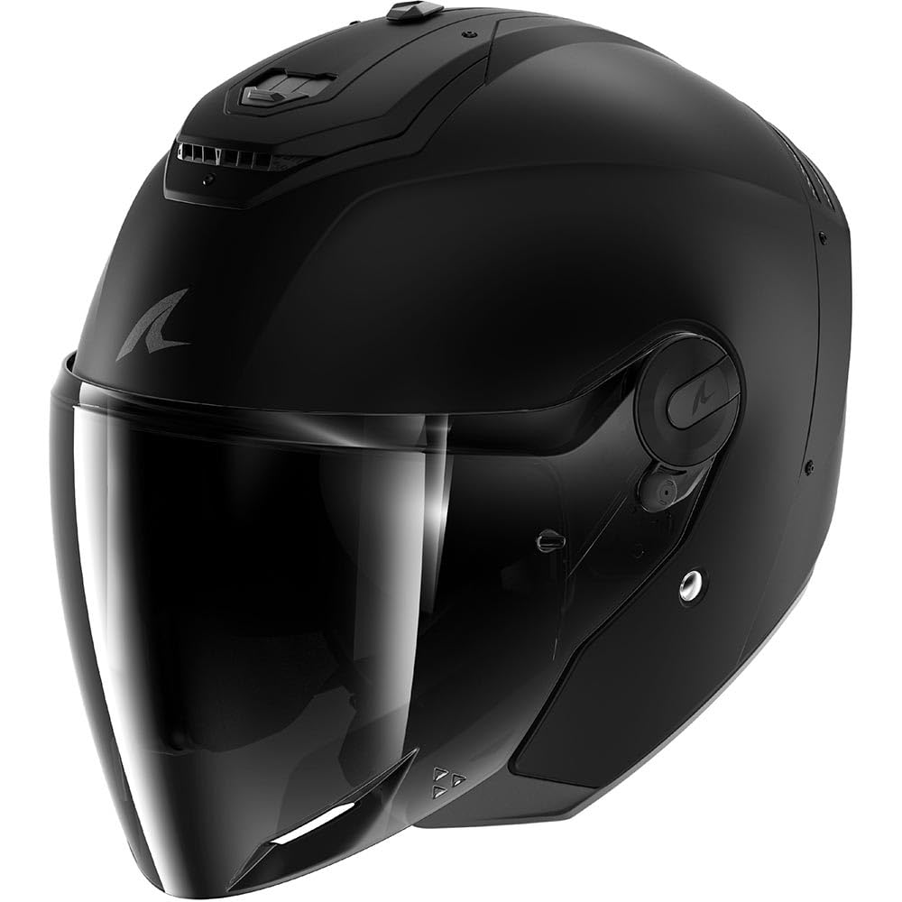 SHARK, Casco Moto Jet RS JET CARBON DARK SHADOW Mat Carbon DMA, XS
