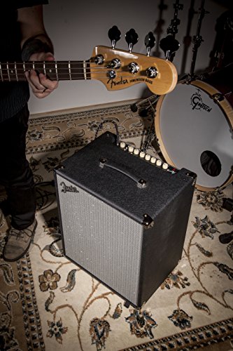 Image of Fender Rumble 500 V3 Bass Amp for Bass Guitar, 500 Watts, with 2-Year Warranty 2x10 Inch Eminence Speakers with Compression Horn, Overdrive Circuit, Tone Voicing, Effects Loop and Direct XLR Output