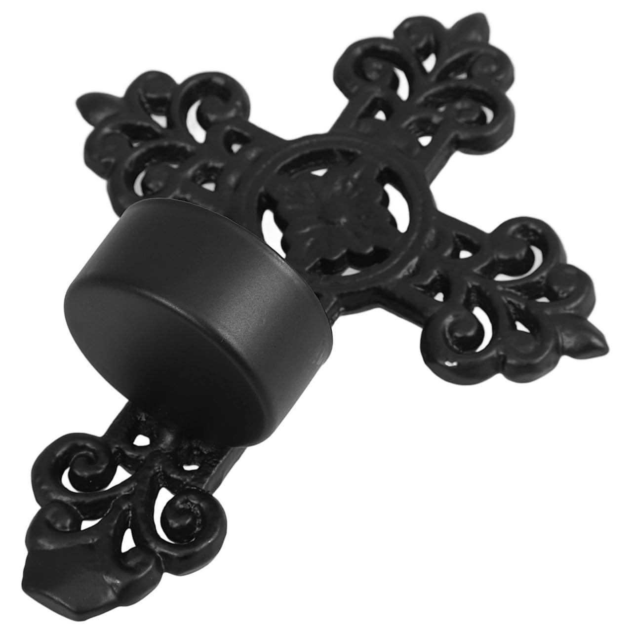 Candelabro de pared de hierro para iluminar ambientes y decorar paredes vacías