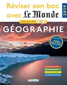 Book's Cover of Réviser son bac avec Le Monde 2019 : Géographie