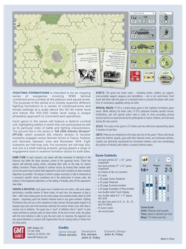 US 29th Infantry Division: Formaciones de Combate — Juego de Mesa Estratégico de Guerra Mundial II para Adultos miniatura 2