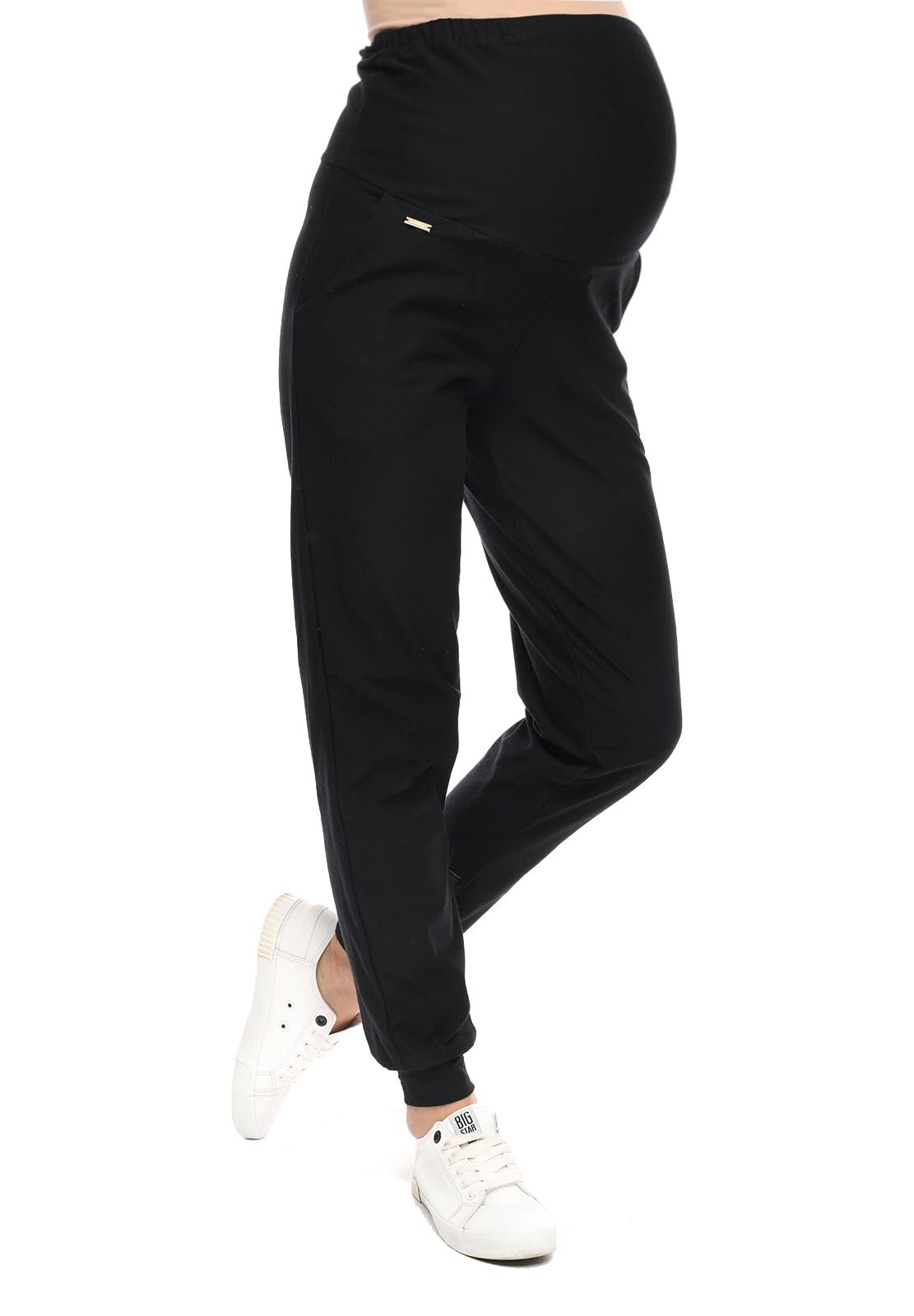 MijaCulture Amanda M010 - Pantalones de maternidad