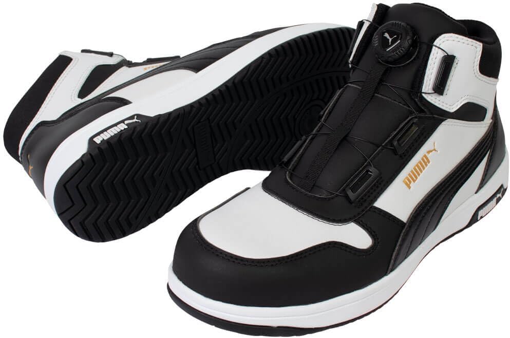 Amazon | [プーマ] 安全靴 FRONTCOURT DISC MID 63.211.0 63.212