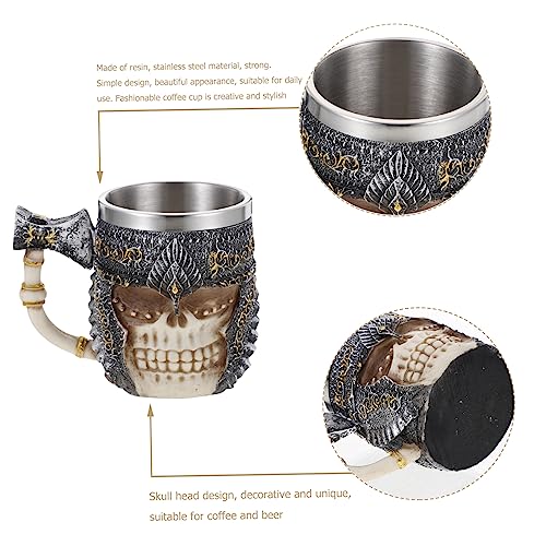 Jarra de cerveza calavera Cabilock el regalo de estilo gótico ideal 8