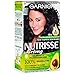 Produktbild Garnier Nutrisse Creme Nr. 1.0 Tiefes Schwarz, dauerhafte Pflege-Haarfarbe, mit nährenden Fruchtölen, 100 % Grauabdeckung