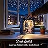 Dolphin Island DIY Book Nook Kit for Adults, 3D Wooden Puzzle Booknook Miniature House Kit (Starlight Reading Nook) #4