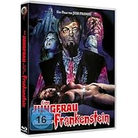 Eine Jungfrau in den Krallen von Frankenstein