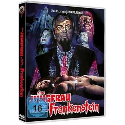 Eine Jungfrau in den Krallen von Frankenstein