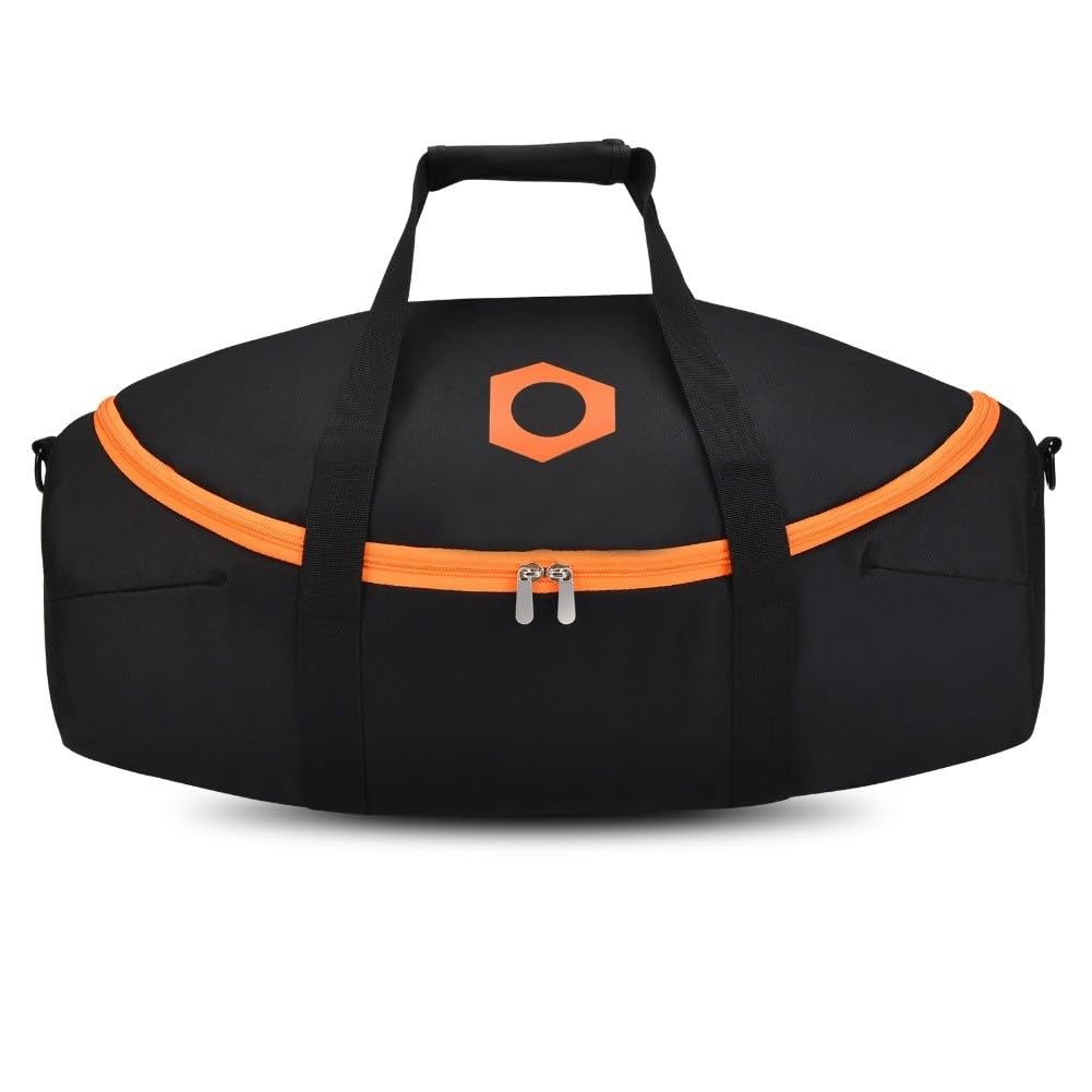 Étui de transport rigide pour JBL Boombox 4 - Sac de voyage antichoc avec bandoulière - Rangement en polyester pour haut-parleur et accessoires