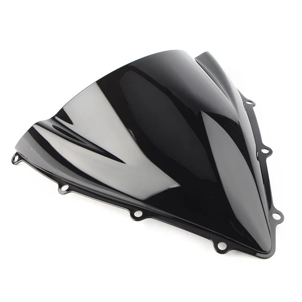 Pare-brise Double Bulle Pour MV Agusta F3 800/675 (2012-2017) - Noir - Plastique ABS Haute Qualité - Réduit Le Bruit Du Vent - 12