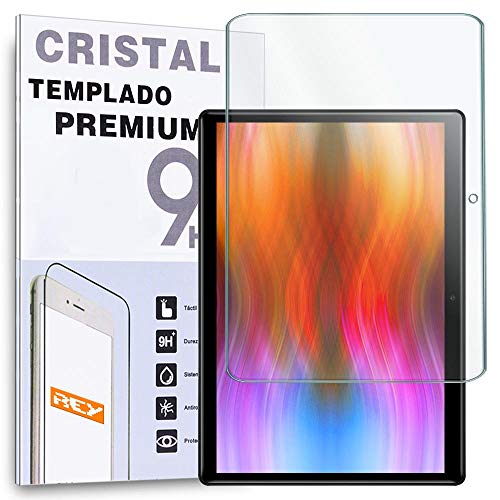 REY Protector de Pantalla para Tablet CHUWI Hi9 Air 10.1", Cristal Vidrio Templado Premium