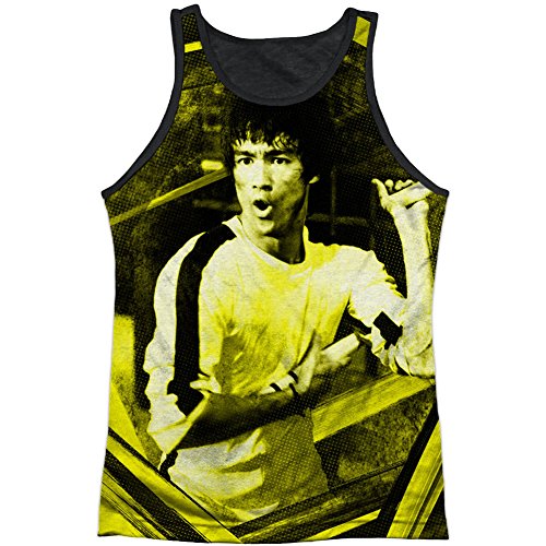 Bruce Lee - Camiseta - Camiseta gráfica - Manga corta - opaco - para hombre blanco blanco Medium