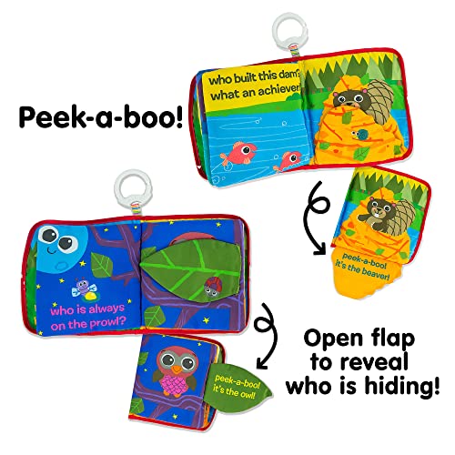 Lamaze LC27901 Peek-A-Boo Forest Soft Baby Book - Clip-On Cloth Book thumb #1