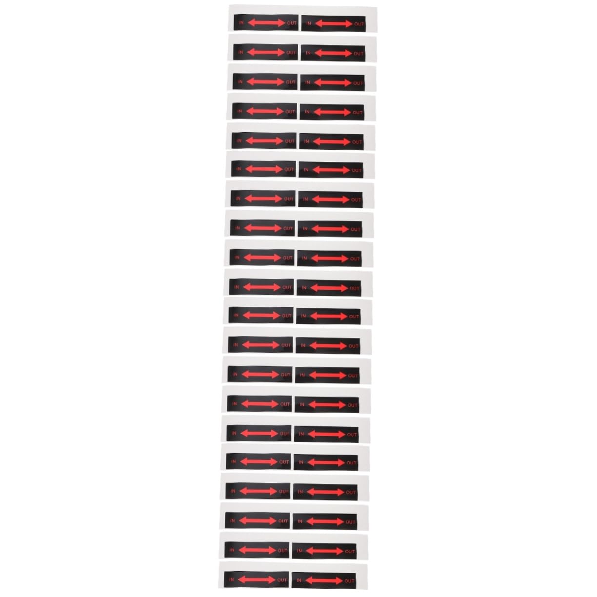 Healvian 40pièces Autocollants De Sécurité Avertissement Directionnel De Étiquettes De Signalisation Pour Intérieur Et Extérieur Pour Équipements Et Installations