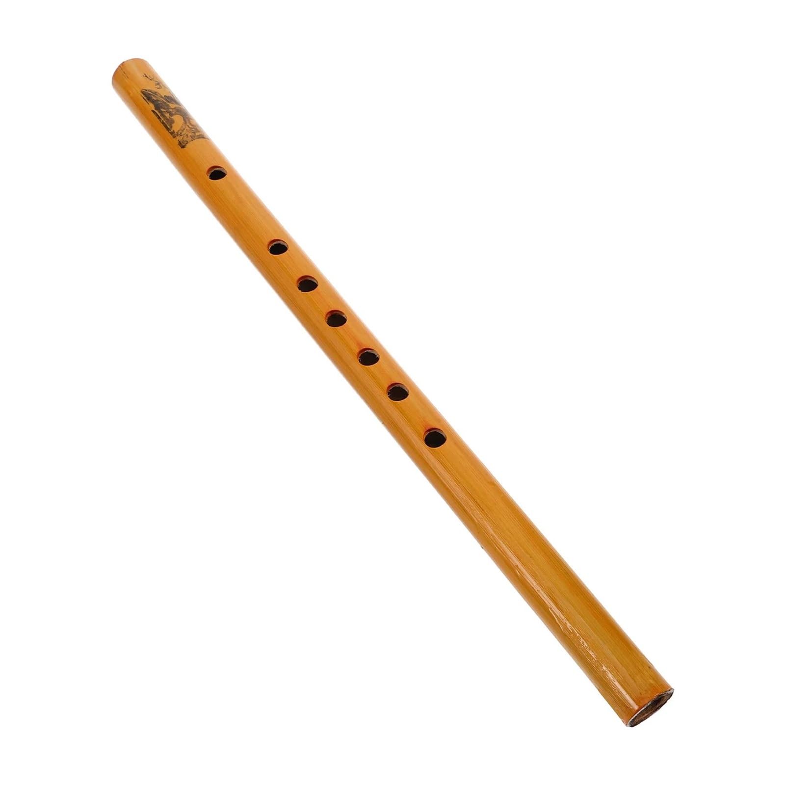 Flauta De Bambú Instrumento Amarillo Para Práctica De Juego Para Adultos Y Principiantes Flauta Un Instrumento De Viento De Madera