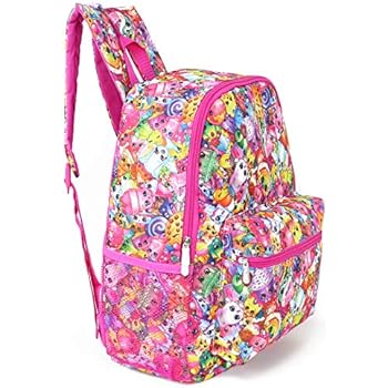 Shopkins Girls' All Over Print Backpack (Mult | Shopkin.Toys - Image 4