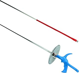 Fefosaep Electric Foil Fencing Sword with Pistol Grip - Durable Complete Standard Foil Weapon for Beginners