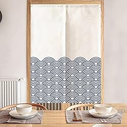 Cortinas Japonesas Cortas Lipfer Cortina Japonesa De Noren Panel De Cortina De Estilo Japonés Cortinas De Puerta De Puerta Impresa