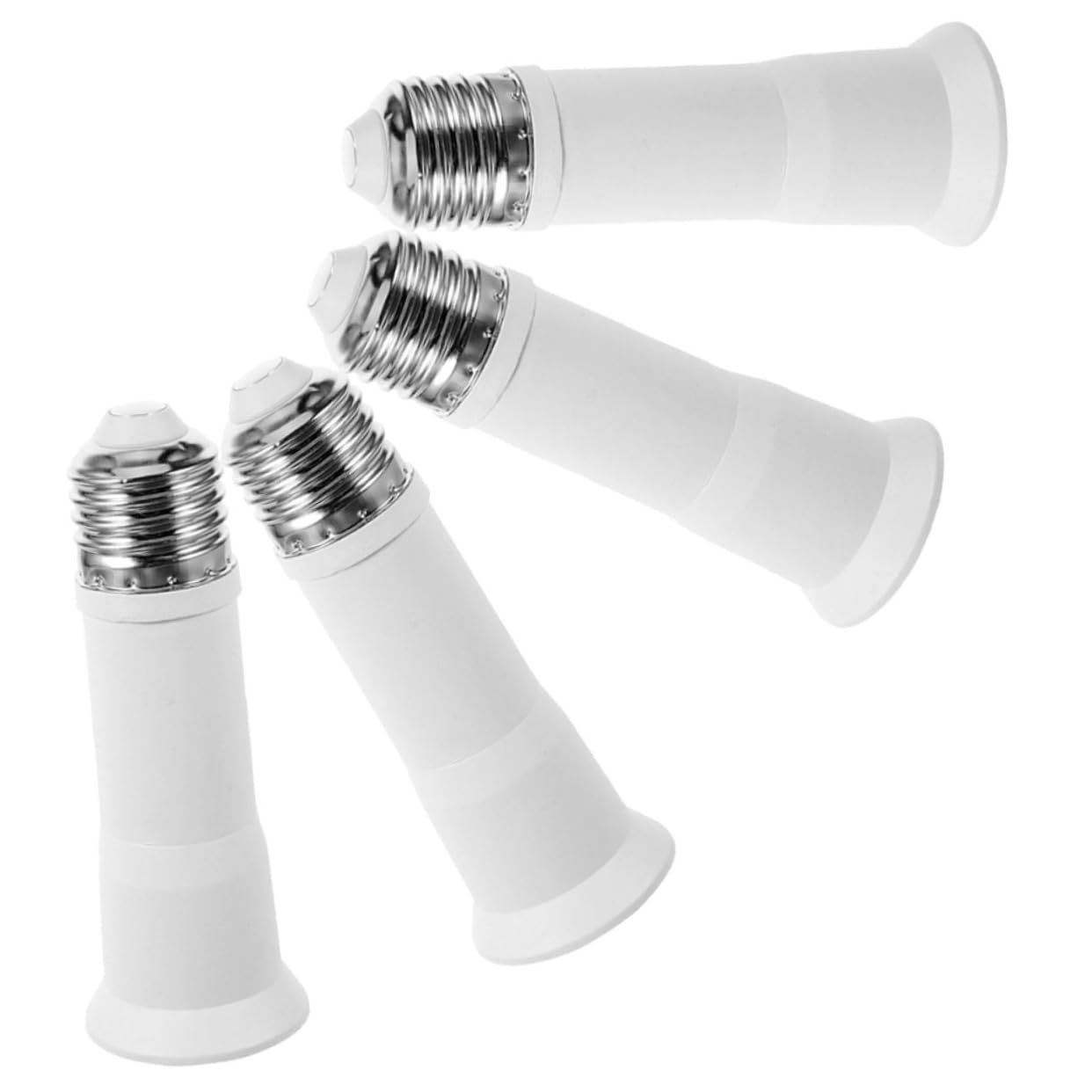 Ciieeo 4 Set Di Portalampada Per Esterni Convertitore Di Base Per Portalampada Da E27 A E27 Adattatore Per Lampada Per Un Facile Utilizzo Dellilluminazione 4 Pezzi*4