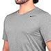 NIKE Men's Dry Legend 2 Tee, Dark Grey Heather/Black/Black, XX-Large