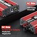 1500W Power Inverter 12V to 240V AC Car Converter with LCD Screen & 2 AC Sockets & USB for Camping,Motorhomes,Truck,Bo...