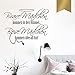 Produktbild WANDKINGS Wandtattoo Brave Mädchen kommen in den Himmel ... Böse Mädchen kommen überall hin! 70 x 57 cm Gold - erhältlich in 33 Farben