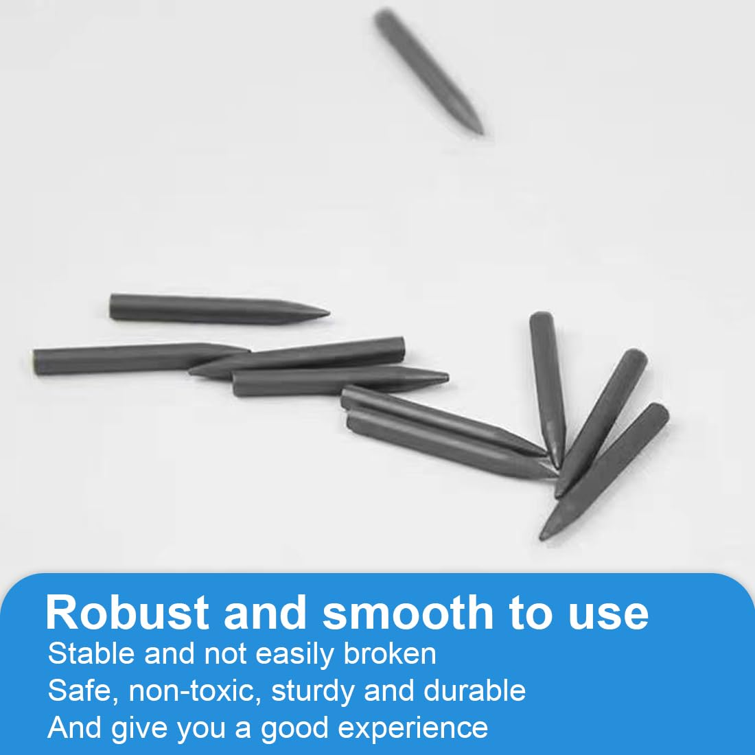 Set 80 Mine Per Compasso 2B + 2 Temperini - Ricariche Grafite 2mm Per Disegno Tecnico - Foto 4