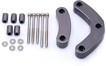Compatible with Compatible with Street Twin Street Cup Motorcycle Accessories Universal Fit Engine Guard Cover Engine Stator Case Saver Slider Crash Pad Protector Aftermarket ReplacementGrey