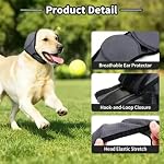 Dog Ear Muffs Noise Protection (Small) | Vibration Protection, Anxiety Relief, For Firework & Thunderstorms, For Swimming & Bathing, Small Medium Large Dogs - Image 6