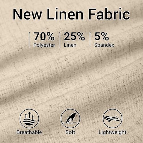 Mens Linen Suit 2 Piece Double Breasted Suit Blazer Pants Set Slim Fit Casual Summer Beach Wedding Linen Tuxedo Men2