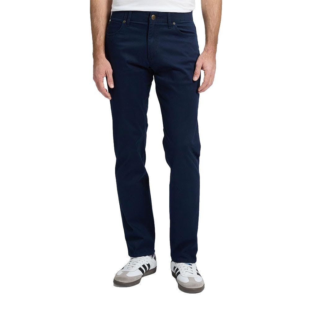 Lee, Men's Trousers Straight Fit MVP Rivet Navy, Regular Fit, Straight Leg